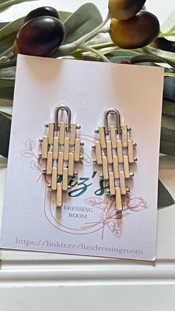 Chandelier Silver Earrings