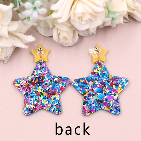 Dazzle Me Star Earrings